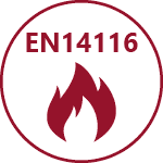 EN ISO 14116 - Vestuário de protecção contra o calor e chama Propagação limitada de chama de materiais e conjuntos de materiais
