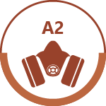 A2 - Gases e Vapores orgânicos, com ponto de ebulição + 65°C