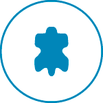 Pele em couro de flor integral