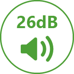 SNR (Single Number Rating)  Protecção auditiva em dB