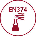 EN 374 - Luvas de protecção contra produtos químicos e microrganismos