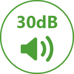 SNR (Single Number Rating)  Protecção auditiva em dB
